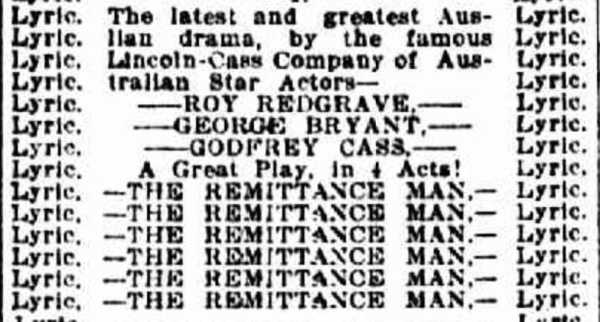 The Remittance Man